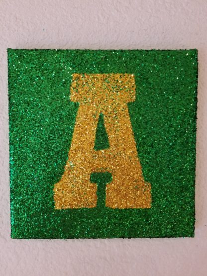 Letter Or Cupcake Glitter Painting Party Ages 7 &Amp; Up
