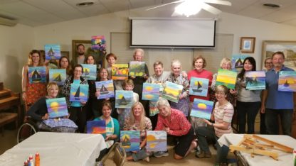 Canvas Painting Birthday Party