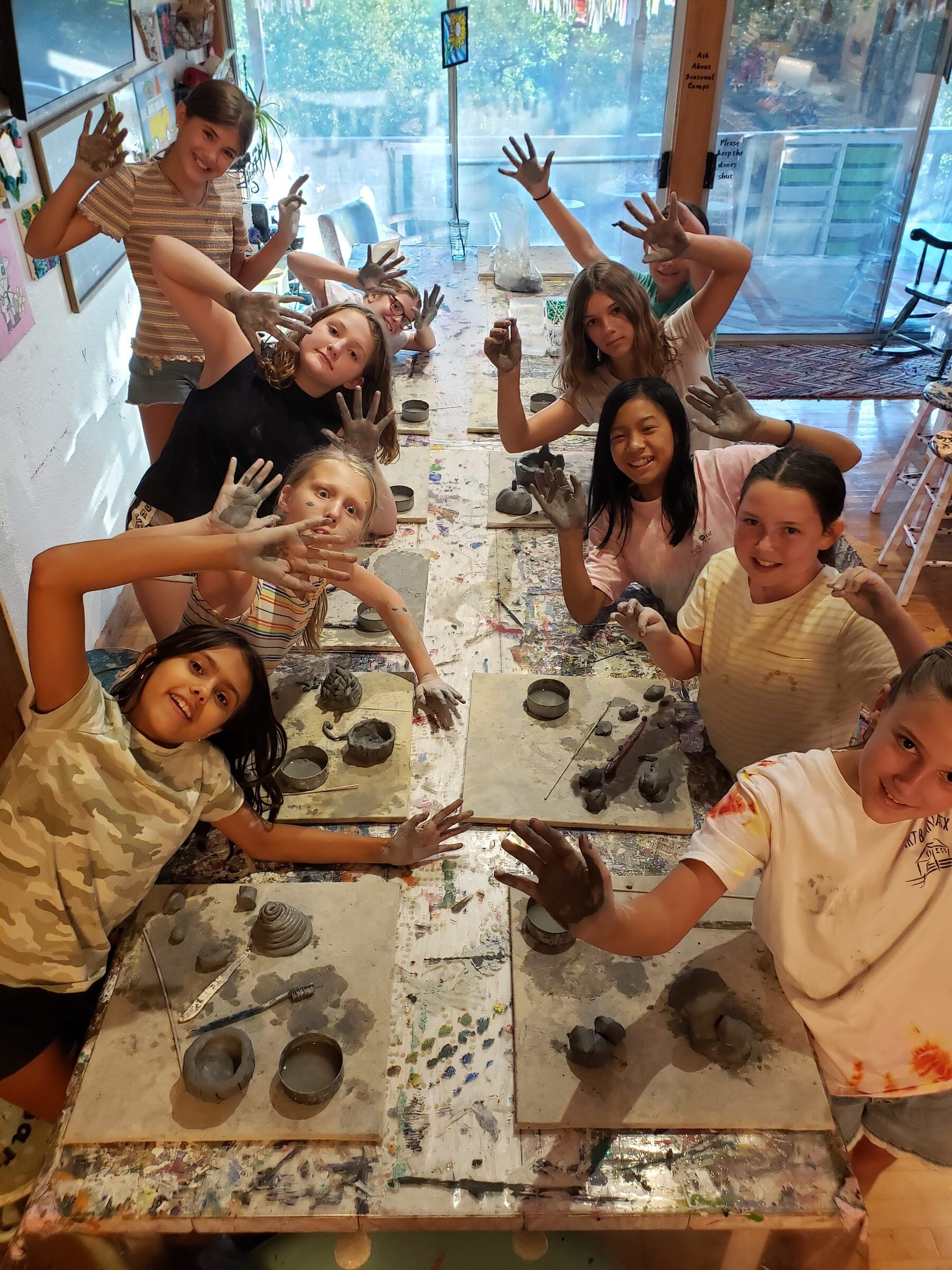 Clay/Ceramics Hand-Building Birthday Party Ages 7 &Amp; Up